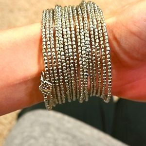 Silver Stella & Dot Bracelet